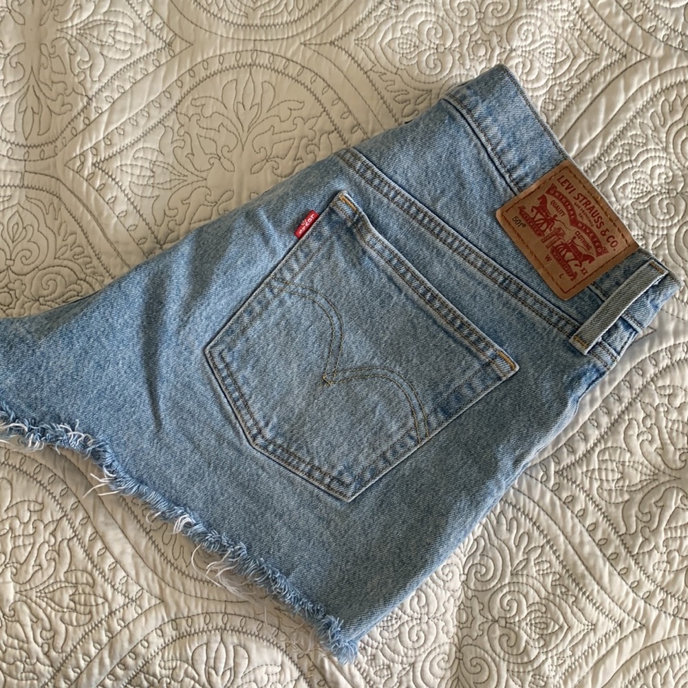 501 Levi Jean Shorts